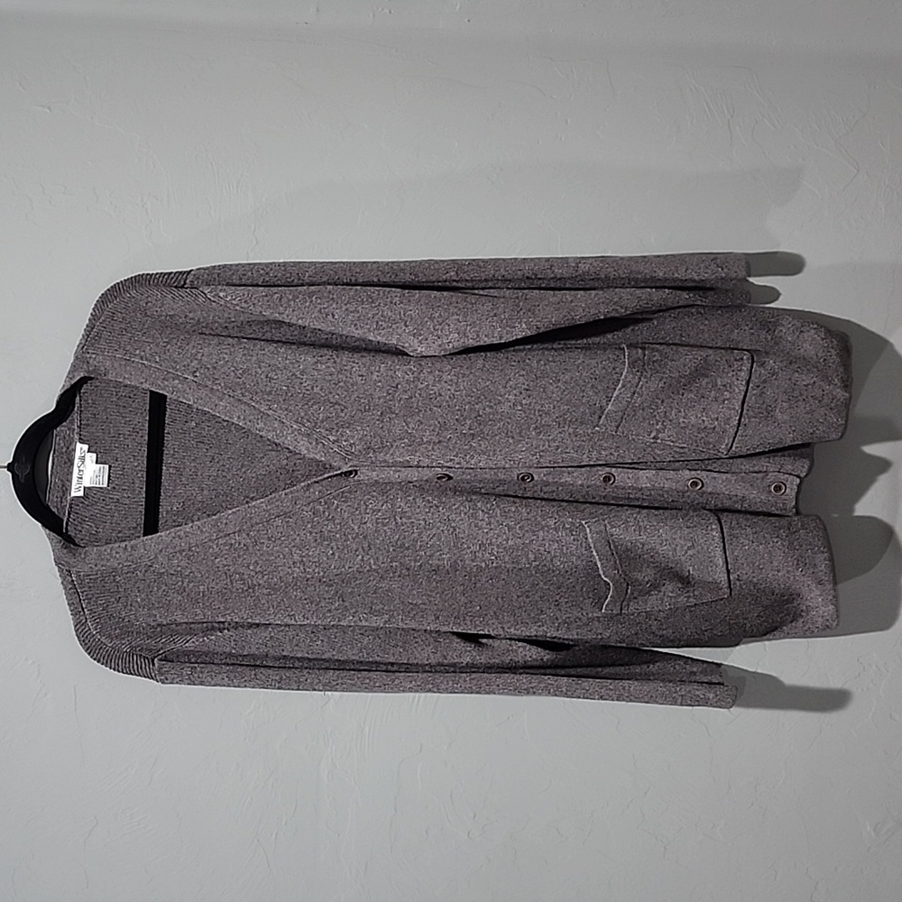 Winter Silks Gray Sweater Cardigan